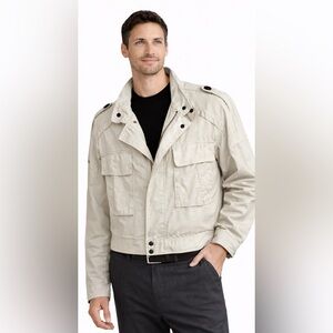 ACNE STUDIOS Cream Cotton Jacket F